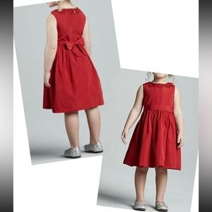 JASON WU Baby Special Occasion Red Organza Dress 12 Mo Holiday Neiman Marcus